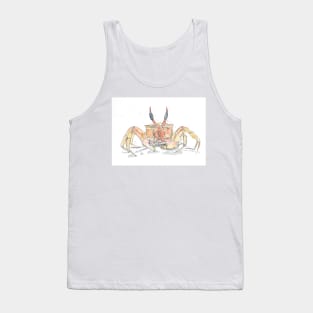 Red ghost crab illustration Tank Top